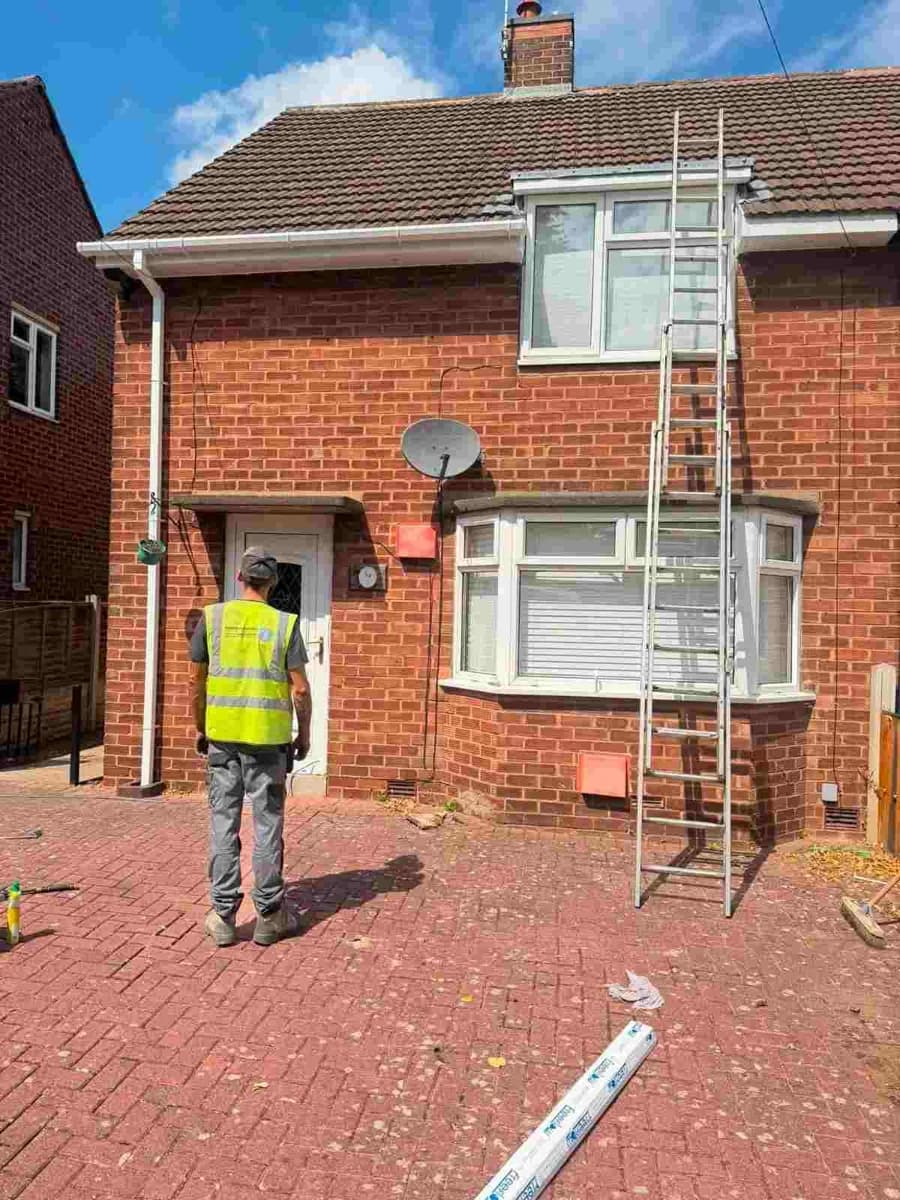 Roofing project 9